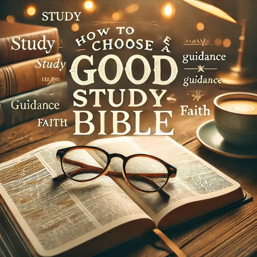 How to Choose a Good Study Bible