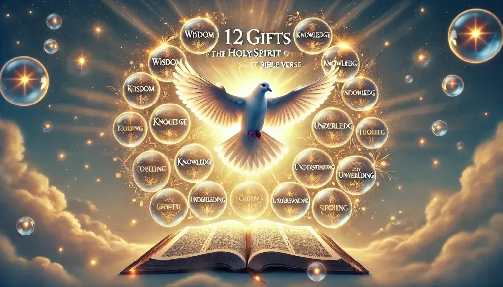 The 12 Gifts of The Holy Spirit Bible Verse